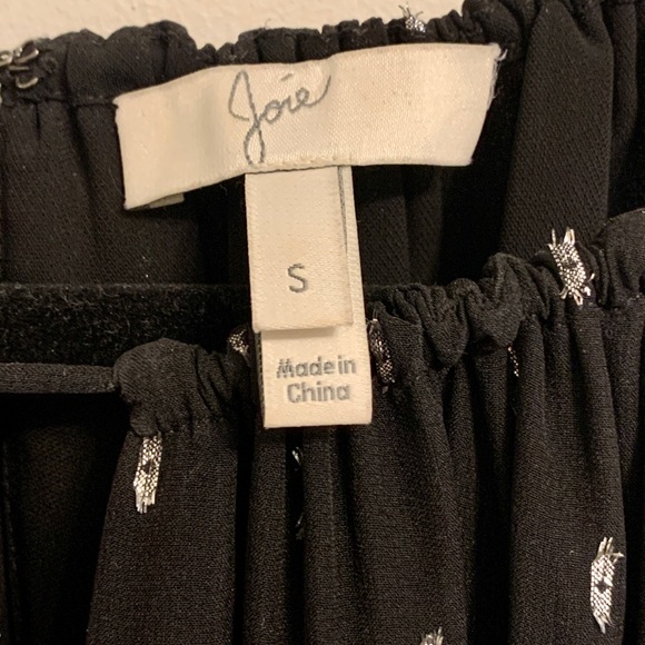 Joie Althia Dress Black Silk - Picture 7 of 8